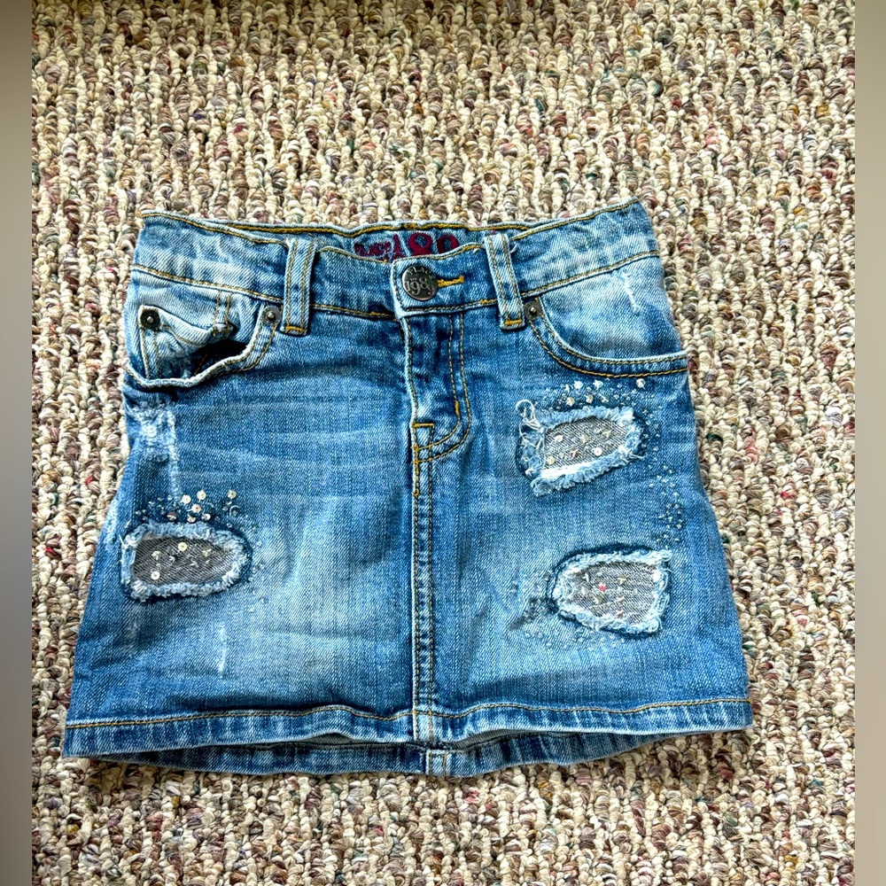 Girls Jean Skirt